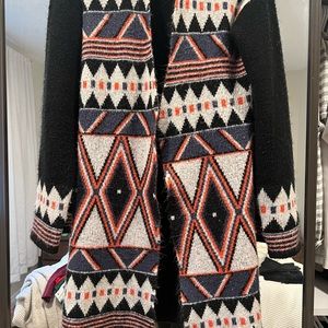 Over sized knit cardigan